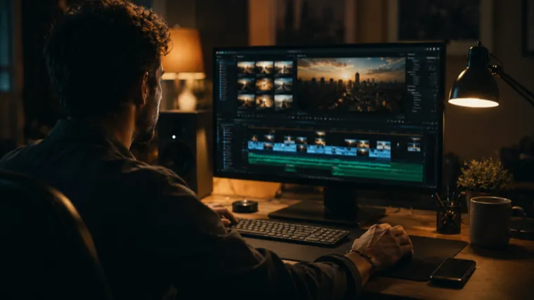 Organizing footage for an edit