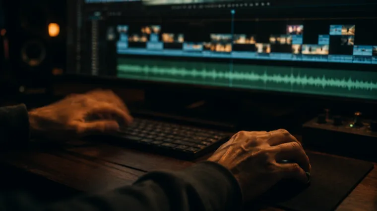 Cutting footage to musical rhythm